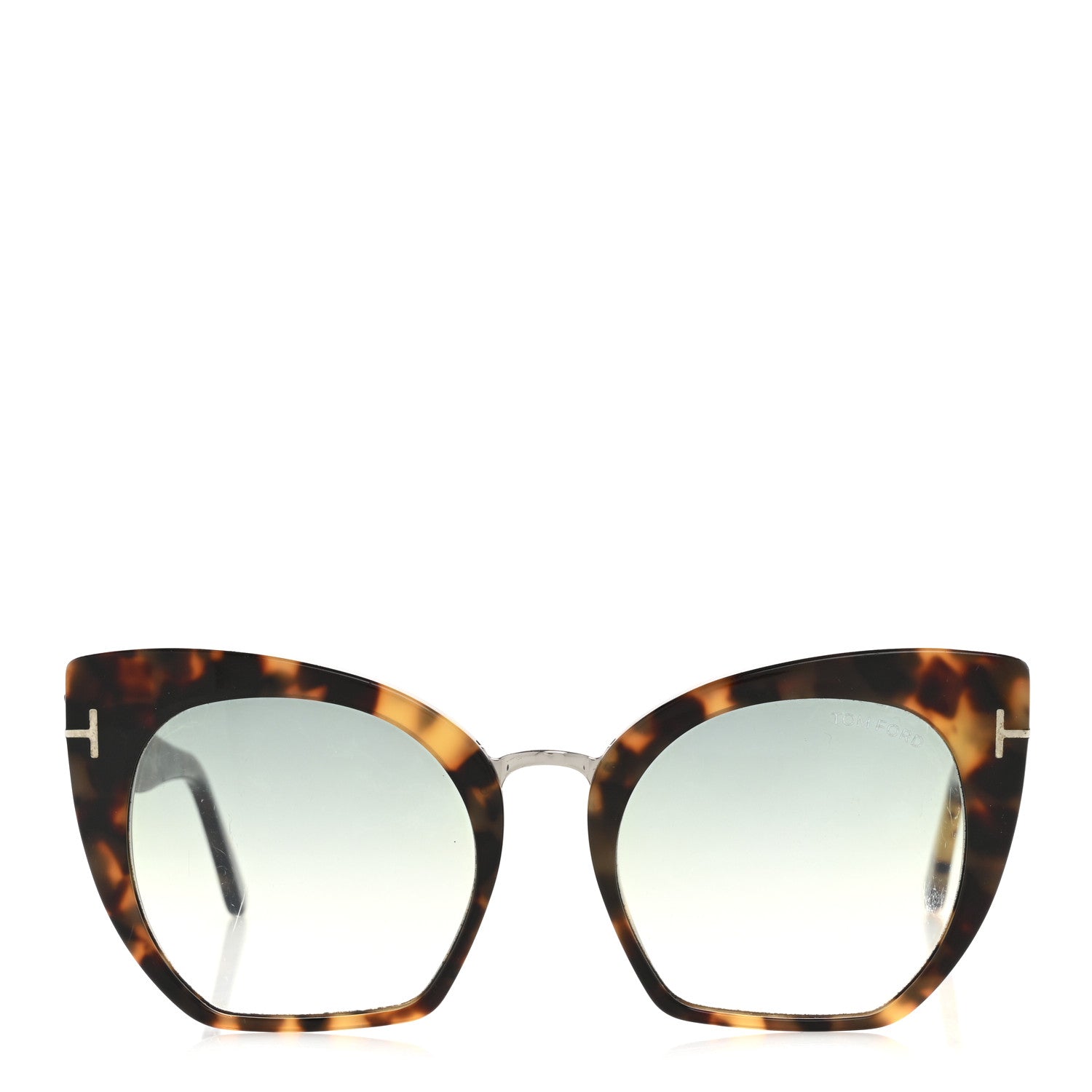 Tom Ford Cat-Eye Sunglasses — Tortoise TF553