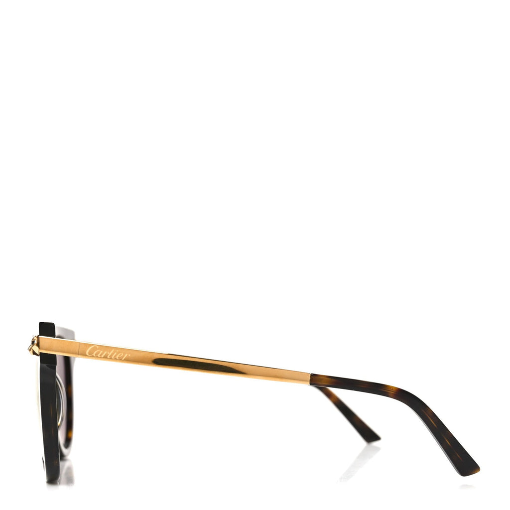 Cartier Cat-Eye Sunglasses — Havana
