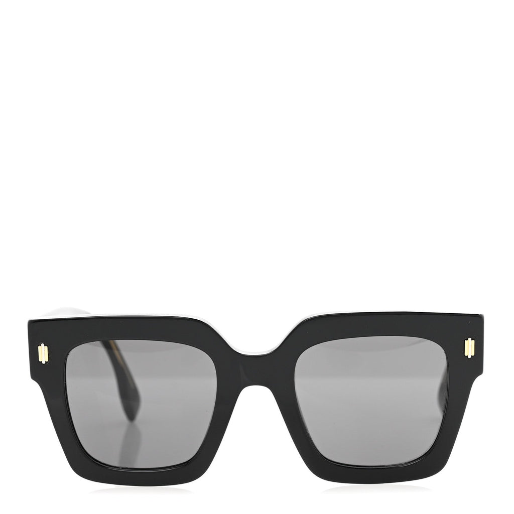 Fendi Square Sunglasses — Black