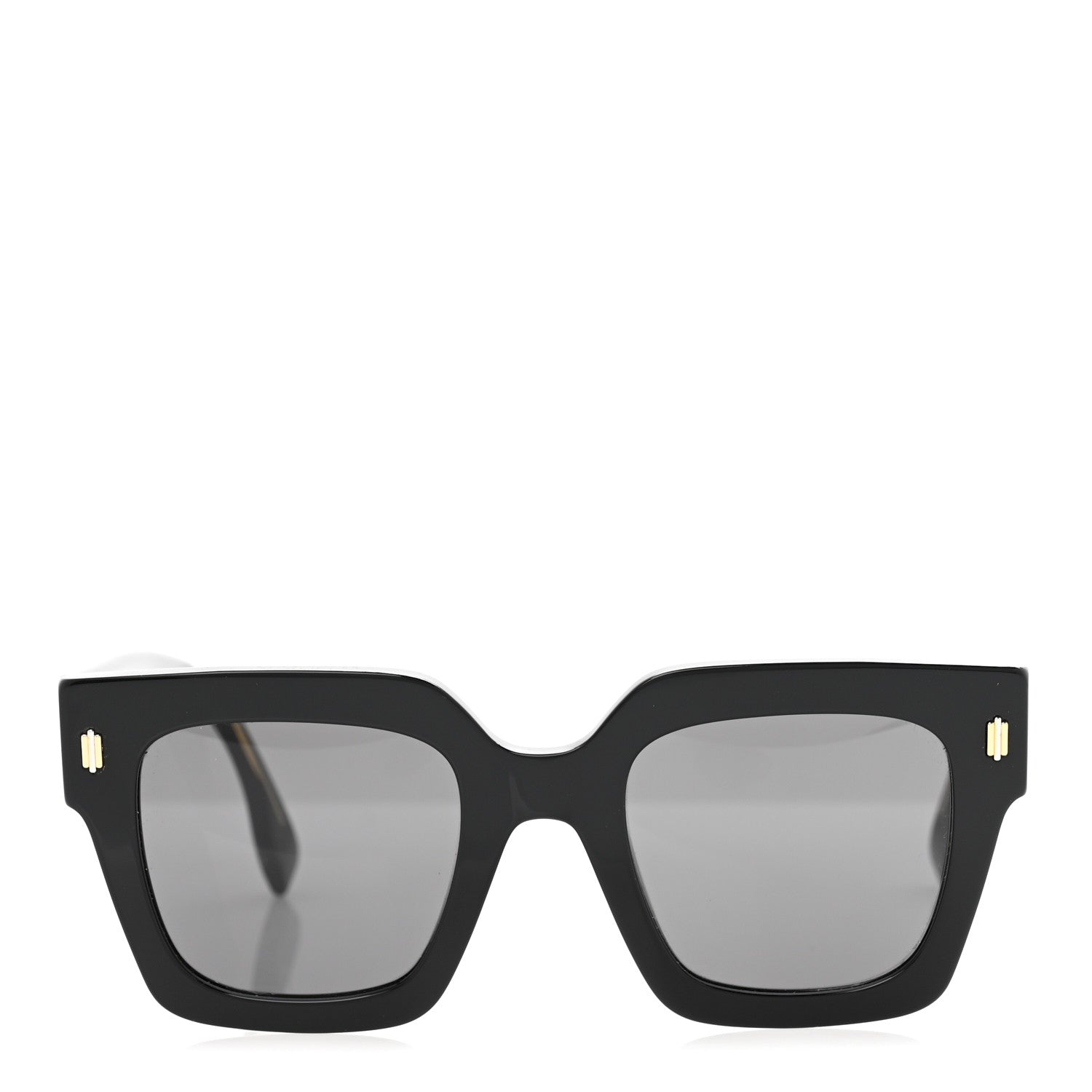 Fendi Square Sunglasses — Black