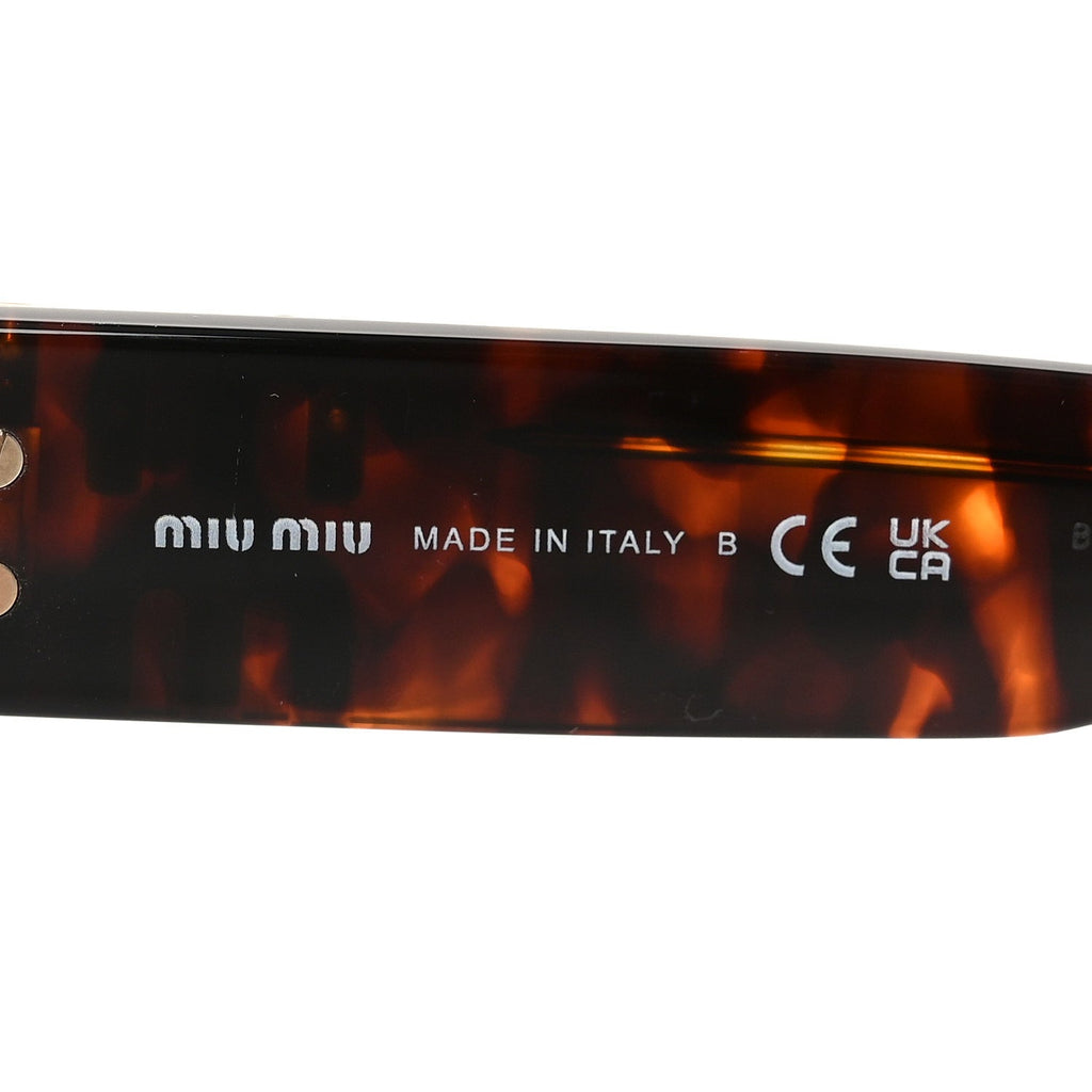 Miu Miu Cat-Eye Sunglasses — Tortoise SMU 01Y