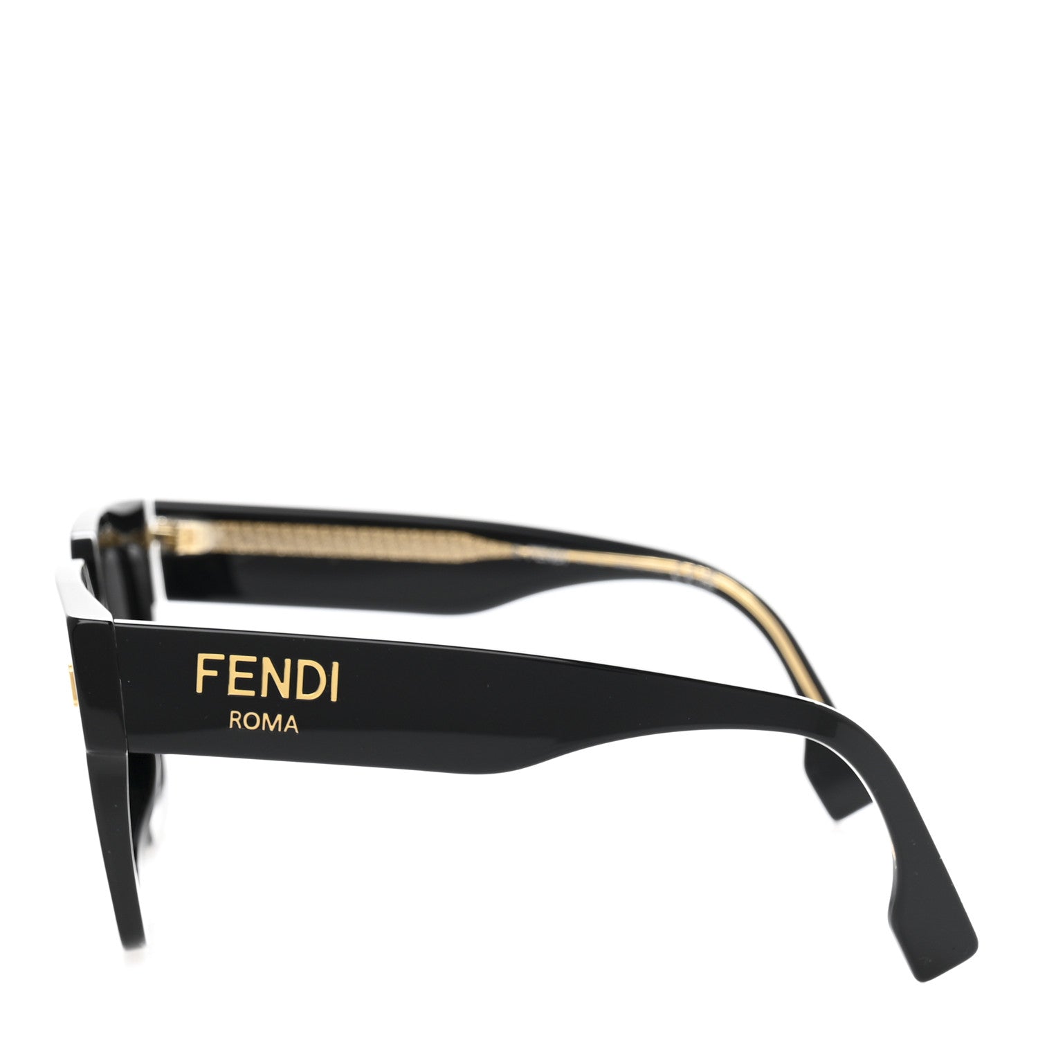 Fendi Square Sunglasses — Black