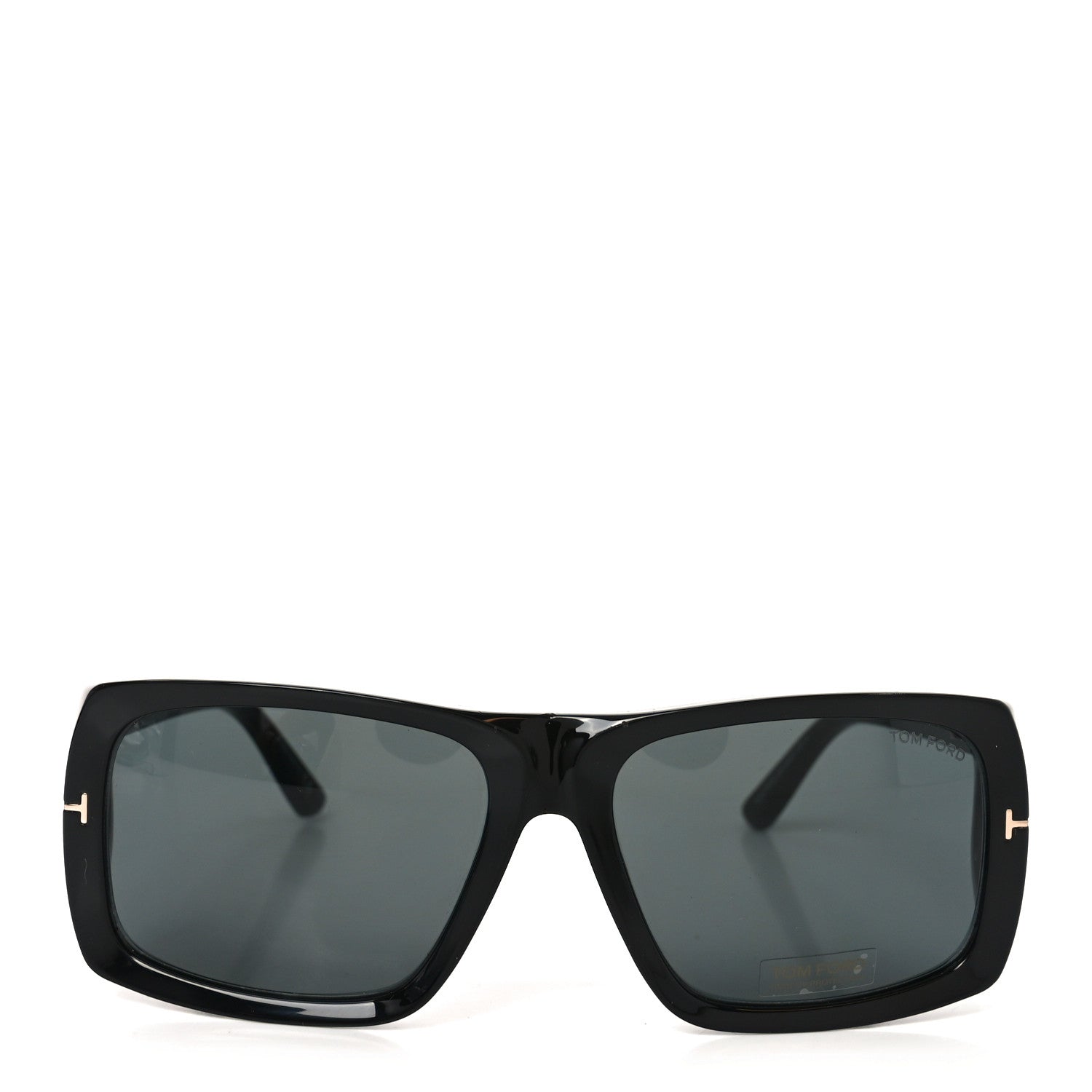 Tom Ford Square Sunglasses — Black TF730