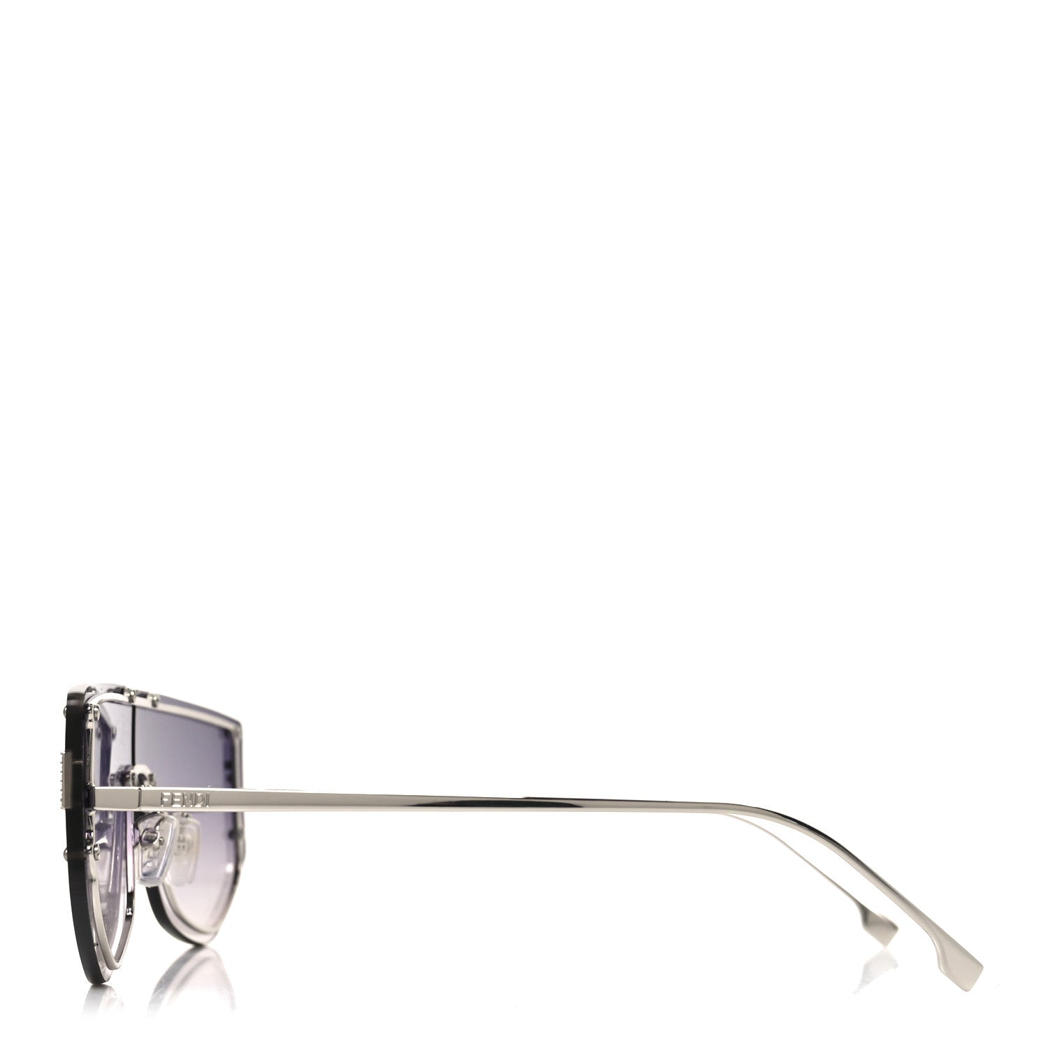Fendi Square Sunglasses — Black