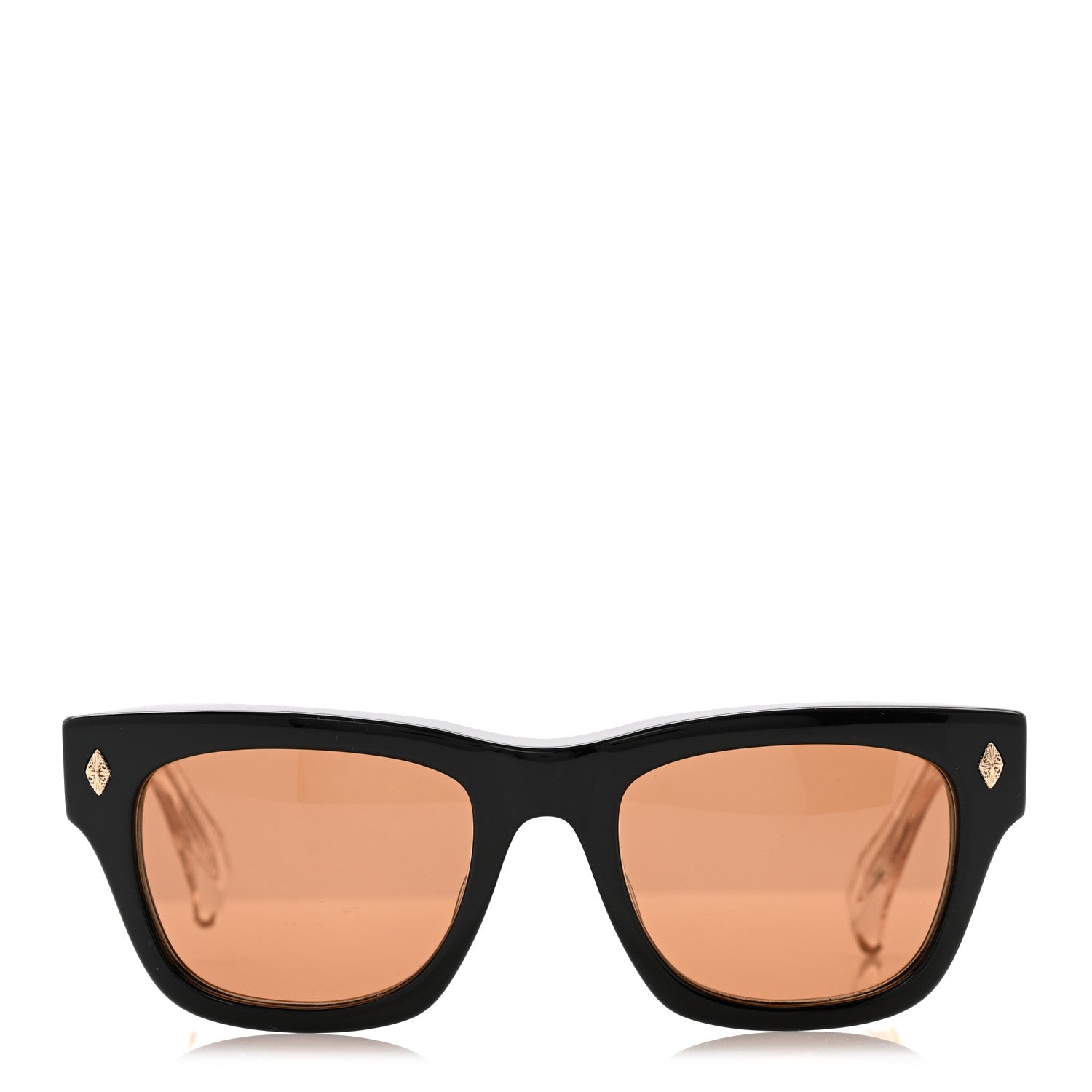 Chrome Hearts Square Sunglasses — Black