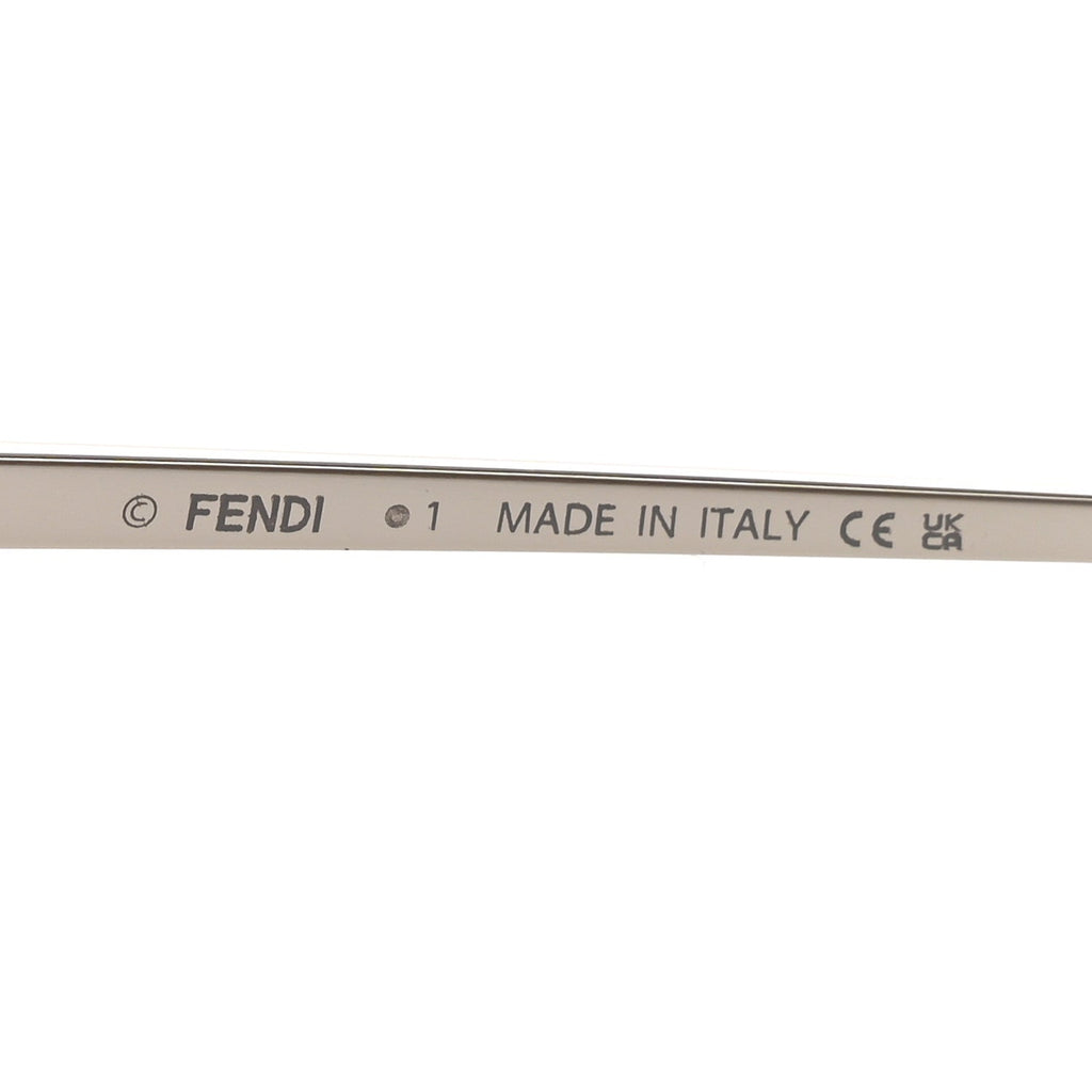 Fendi Square Sunglasses — Silver