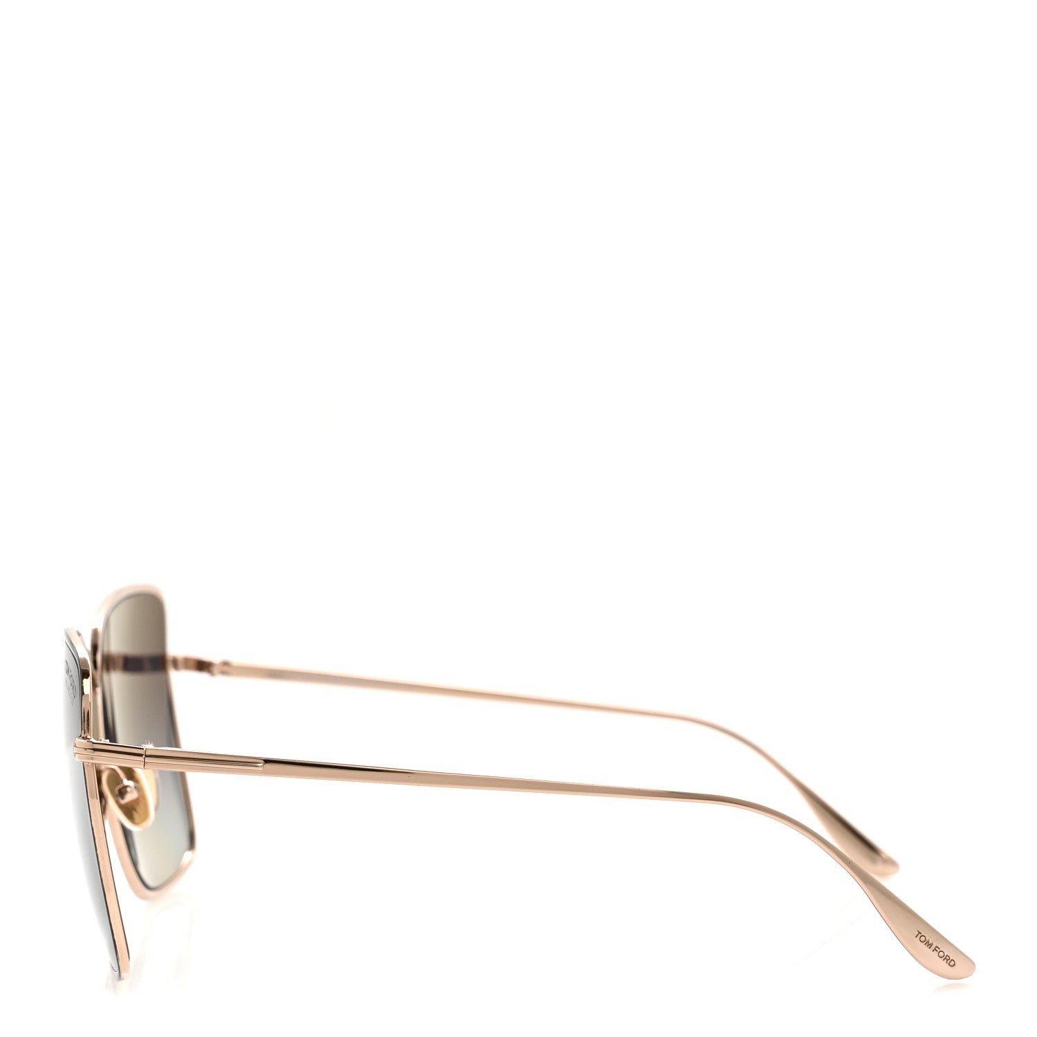 Tom Ford Square Sunglasses — Black TF739