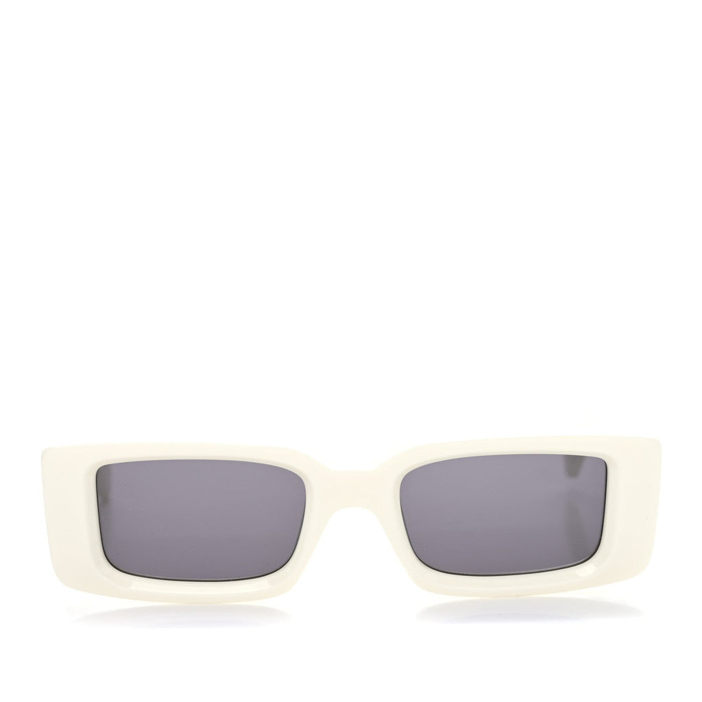 Off-White Square Sunglasses — White
