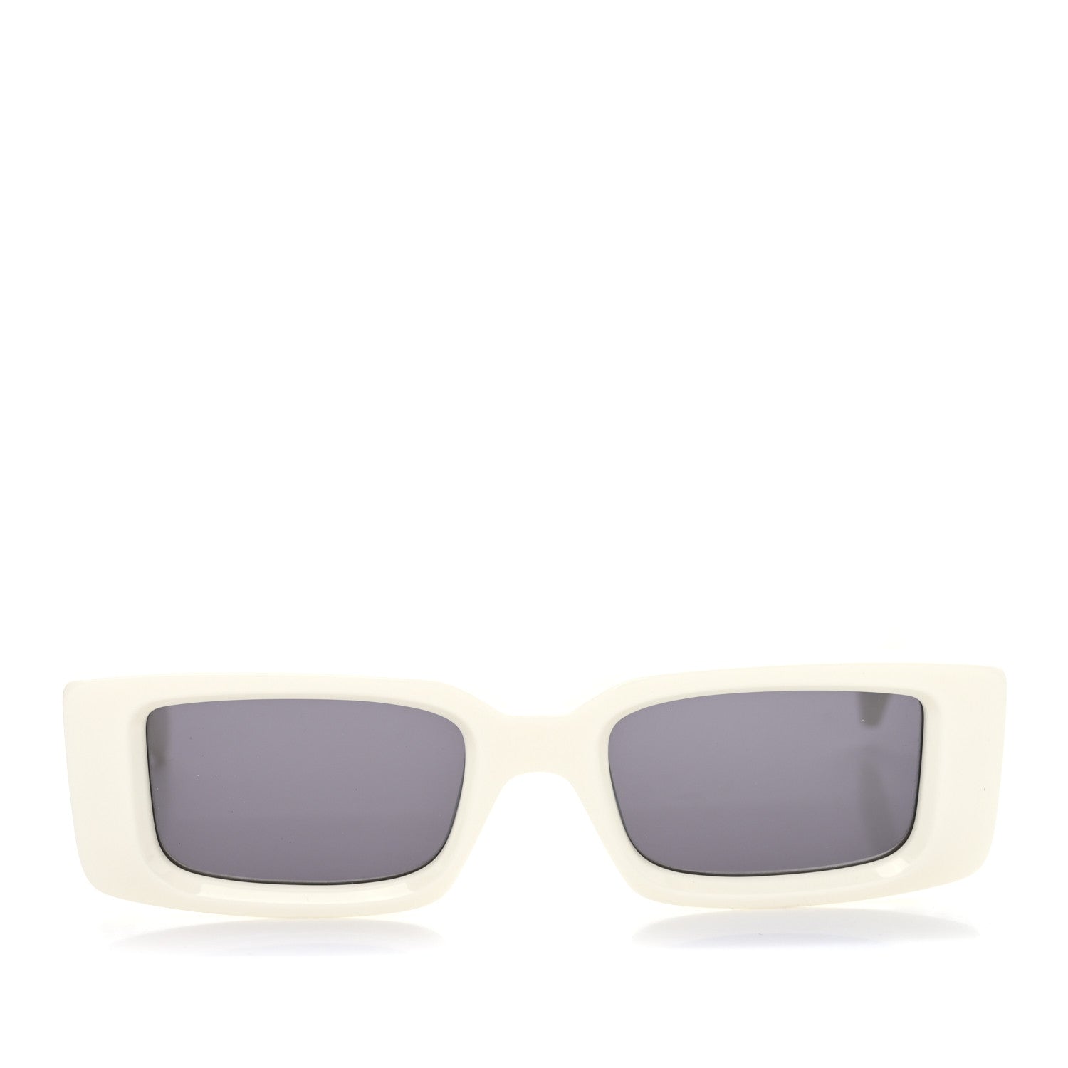 Off-White Square Sunglasses — White