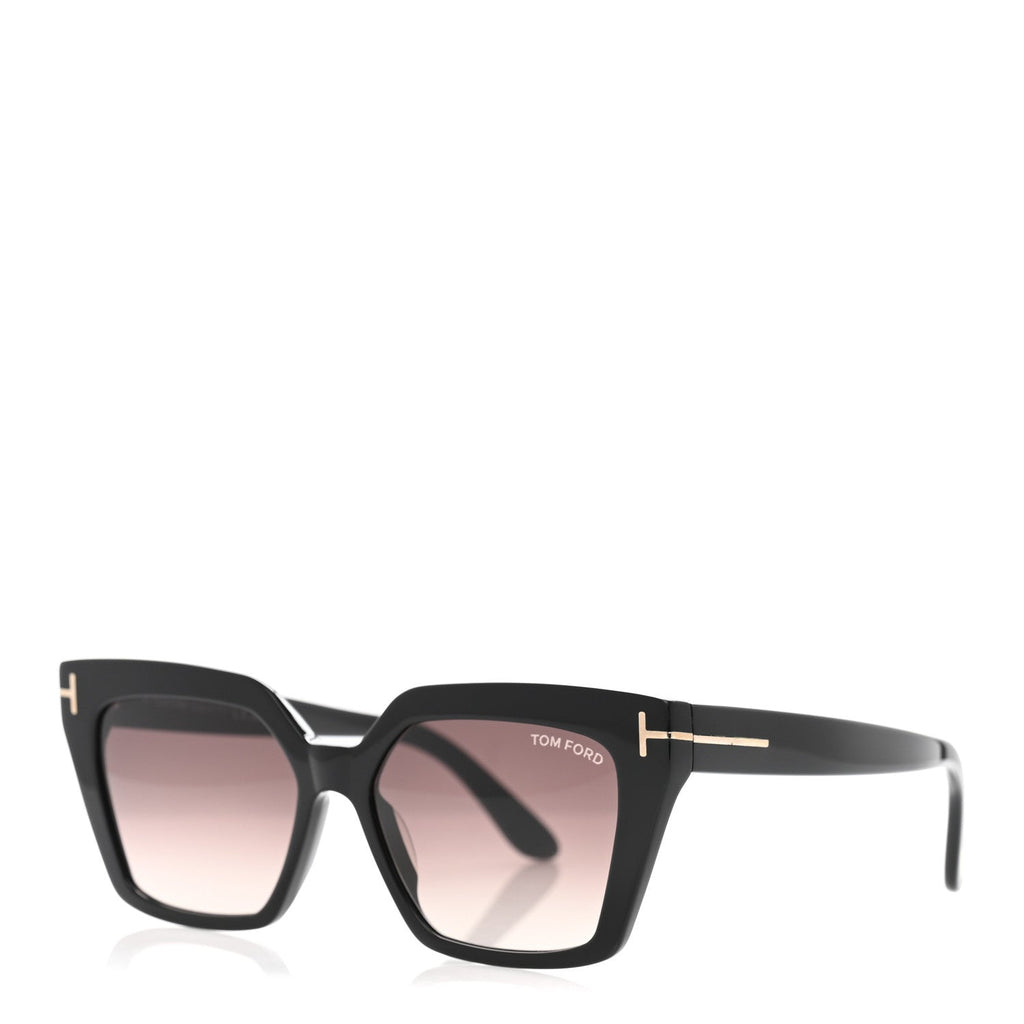 Tom Ford Square Sunglasses — Black TF1030