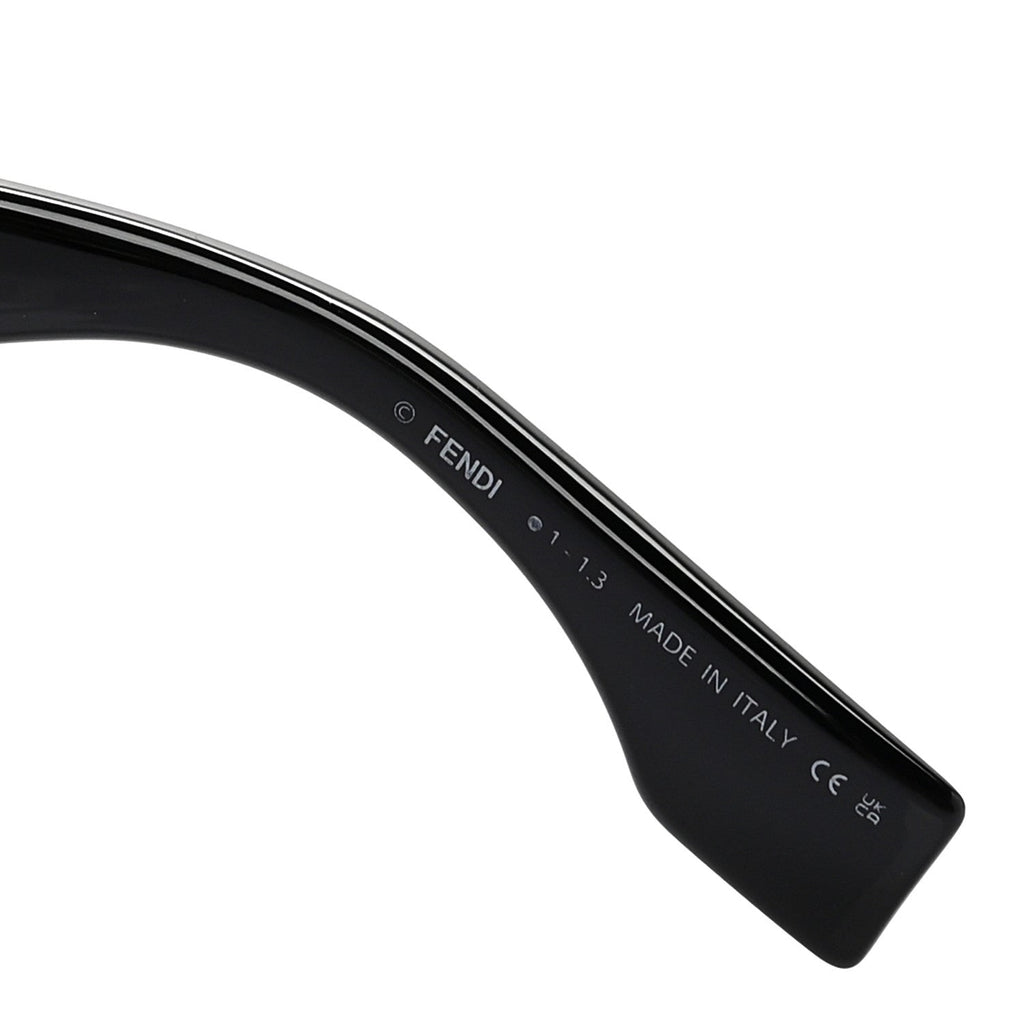 Fendi Cat-Eye Sunglasses — Black