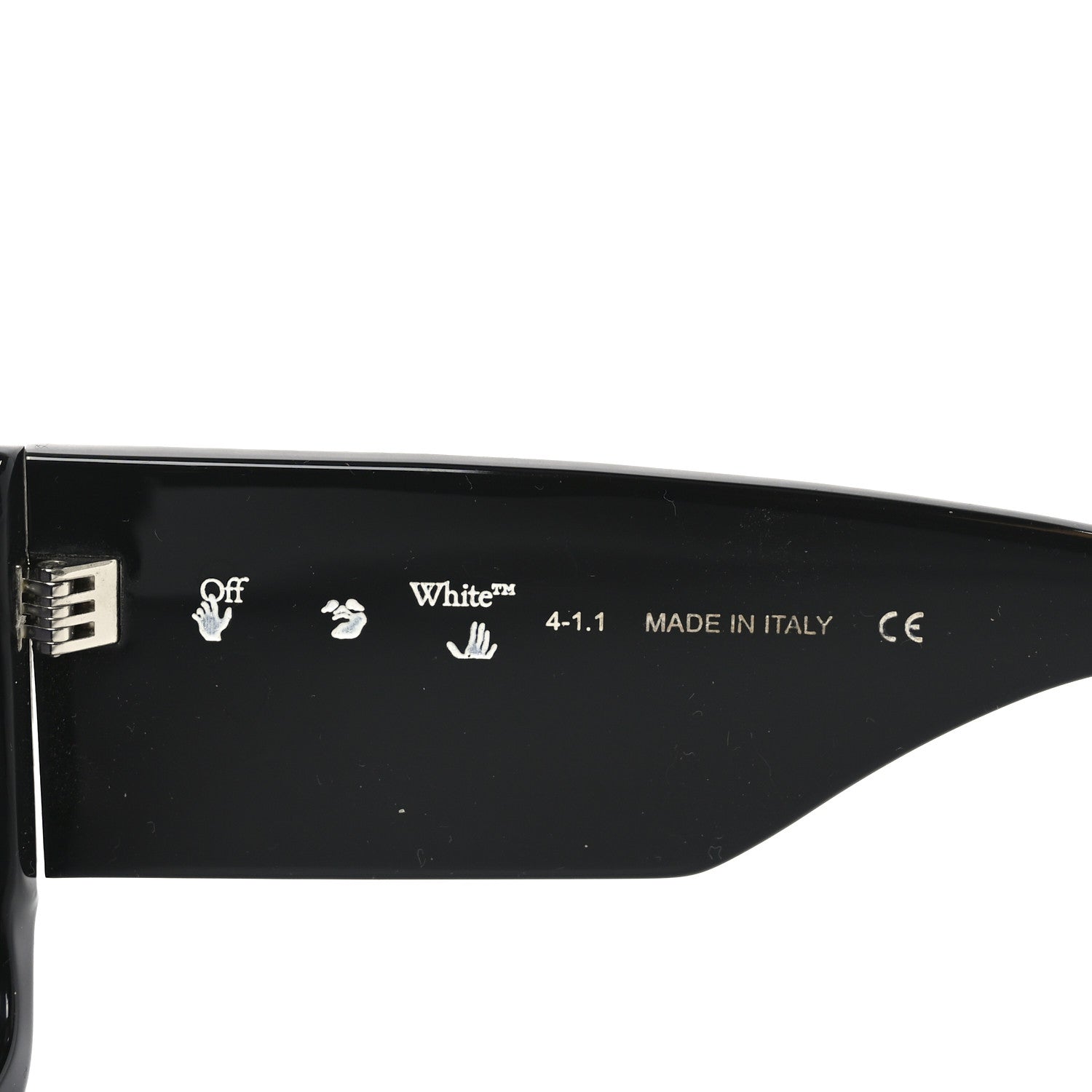Off-White Square Sunglasses — Black
