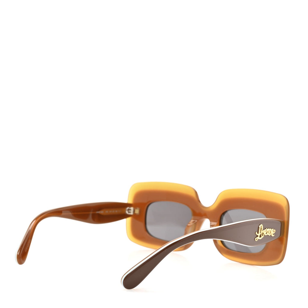 Loewe Square Sunglasses — Brown