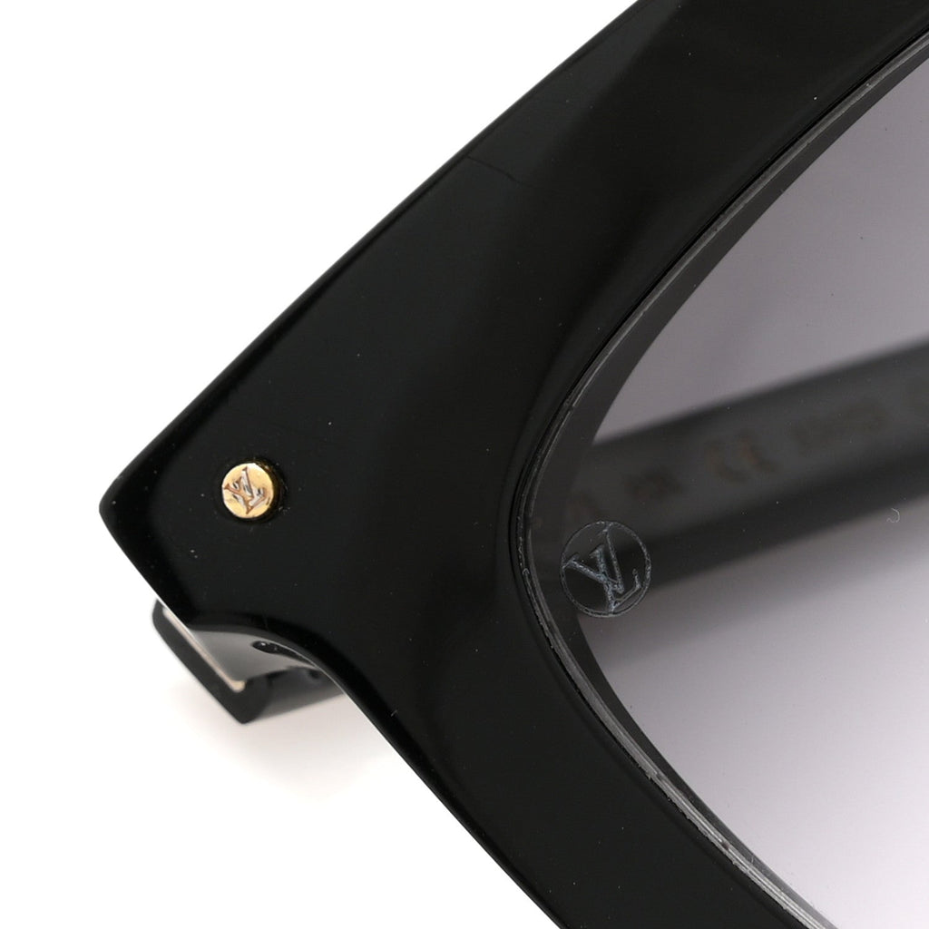 Louis Vuitton Square Sunglasses — Black Z1217E