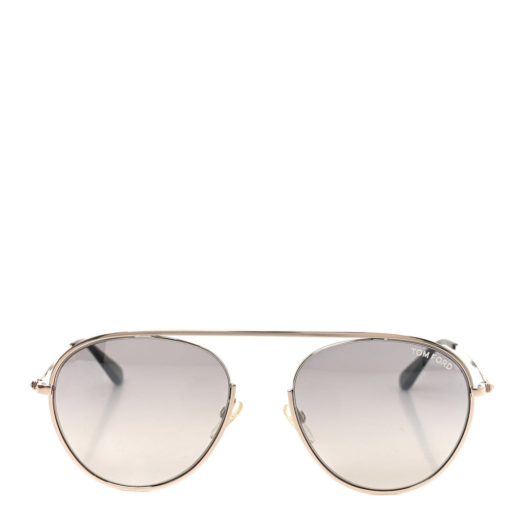 Tom Ford Aviator Sunglasses — Gold TF599