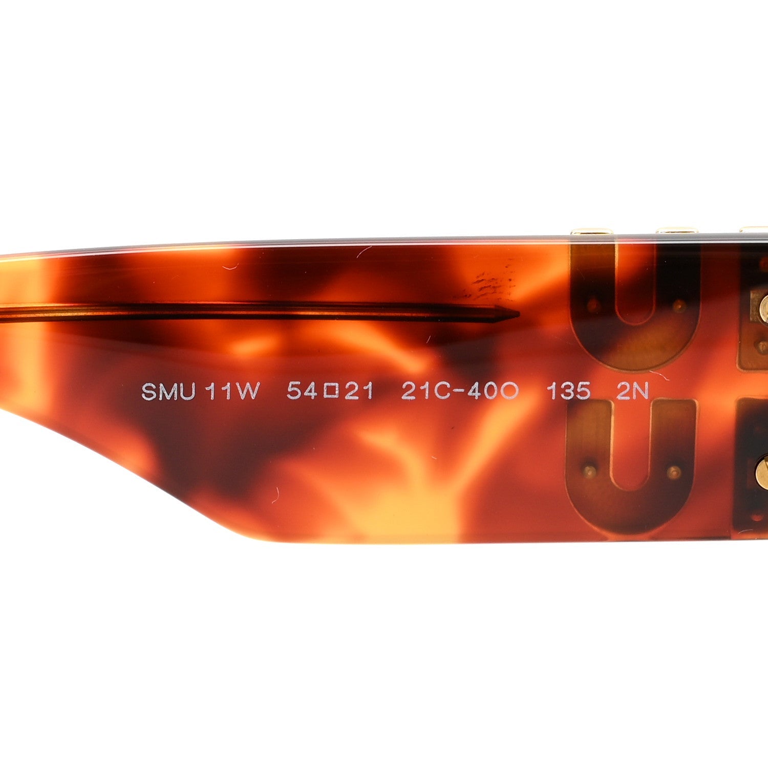Miu Miu Oval Sunglasses — Havana SMU11W