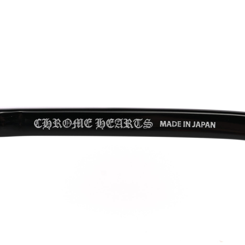 Chrome Hearts Square Sunglasses — Black