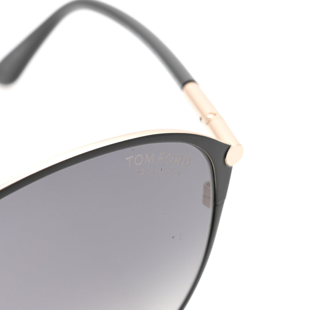 Tom Ford Round Sunglasses — Black TF320