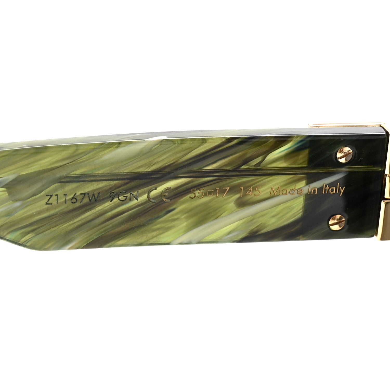 Louis Vuitton Square Sunglasses — Green Z1167E