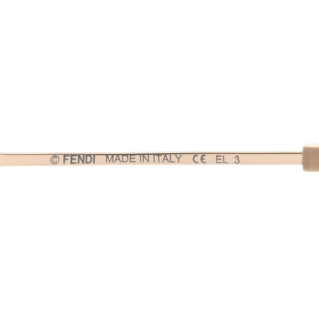 Fendi Aviator Sunglasses — Gold