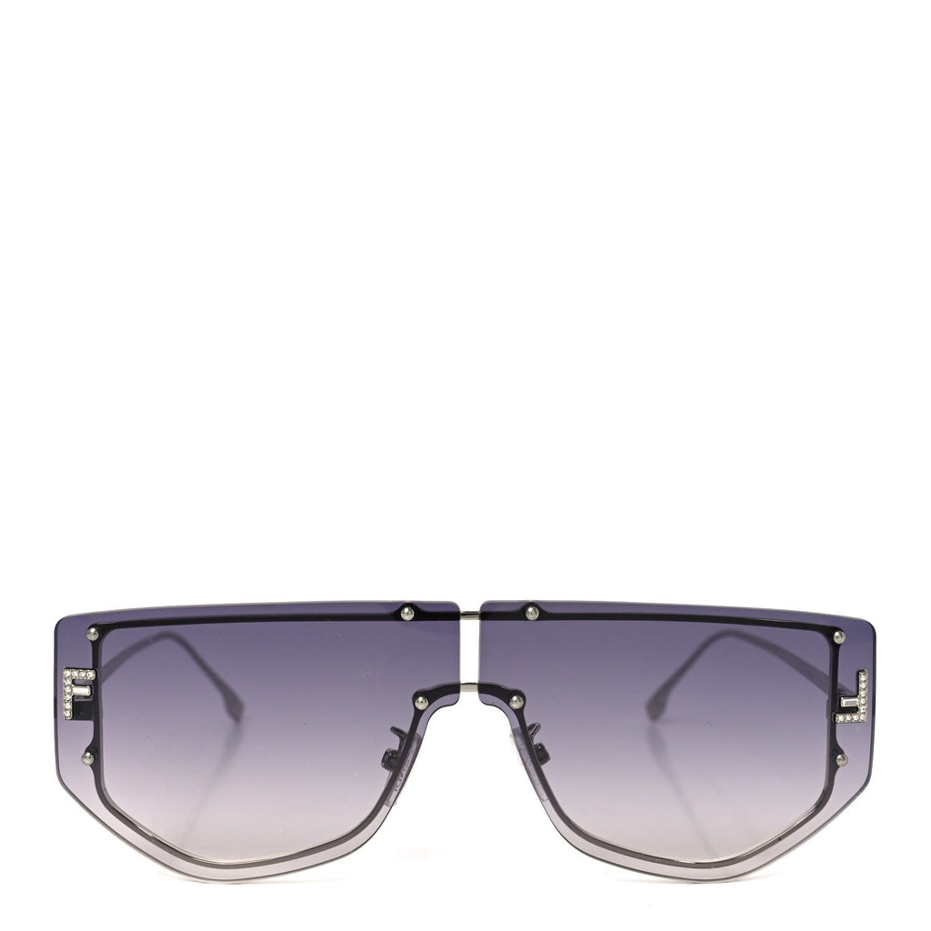 Fendi Square Sunglasses — Black