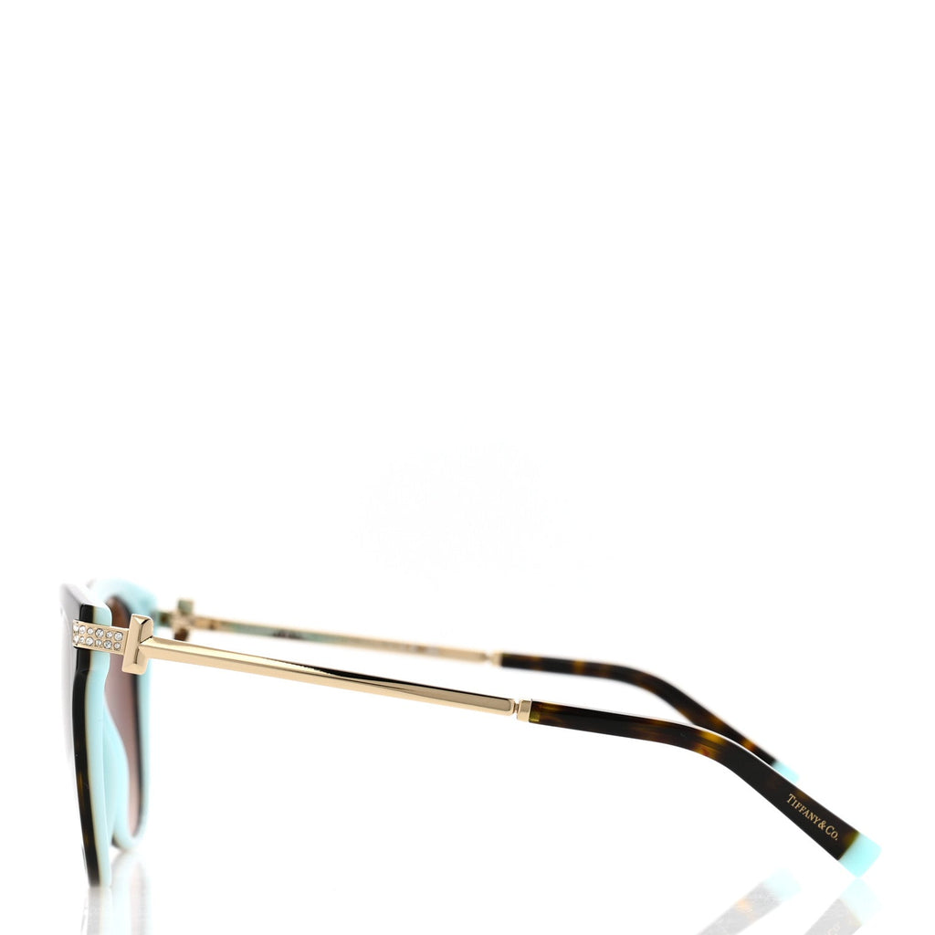 Tiffany Square Sunglasses — Crystal TF 4193-B