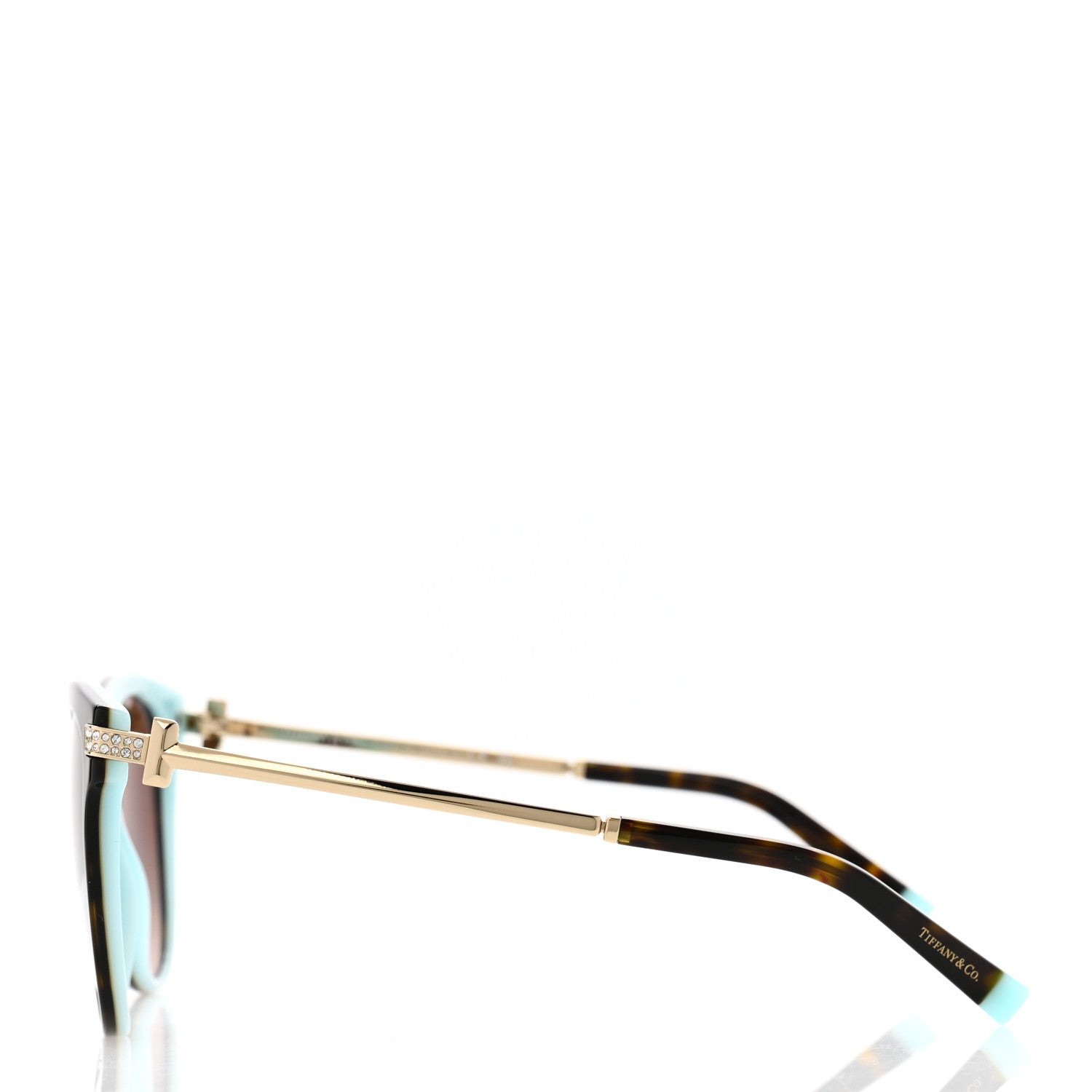 Tiffany Square Sunglasses — Crystal TF 4193-B