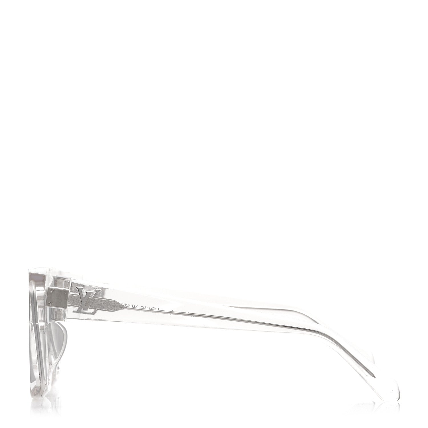 Louis Vuitton Square Sunglasses — Transparent Z1681W