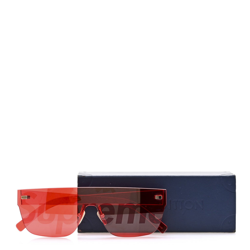 Louis Vuitton Shield Sunglasses — Coquelicot