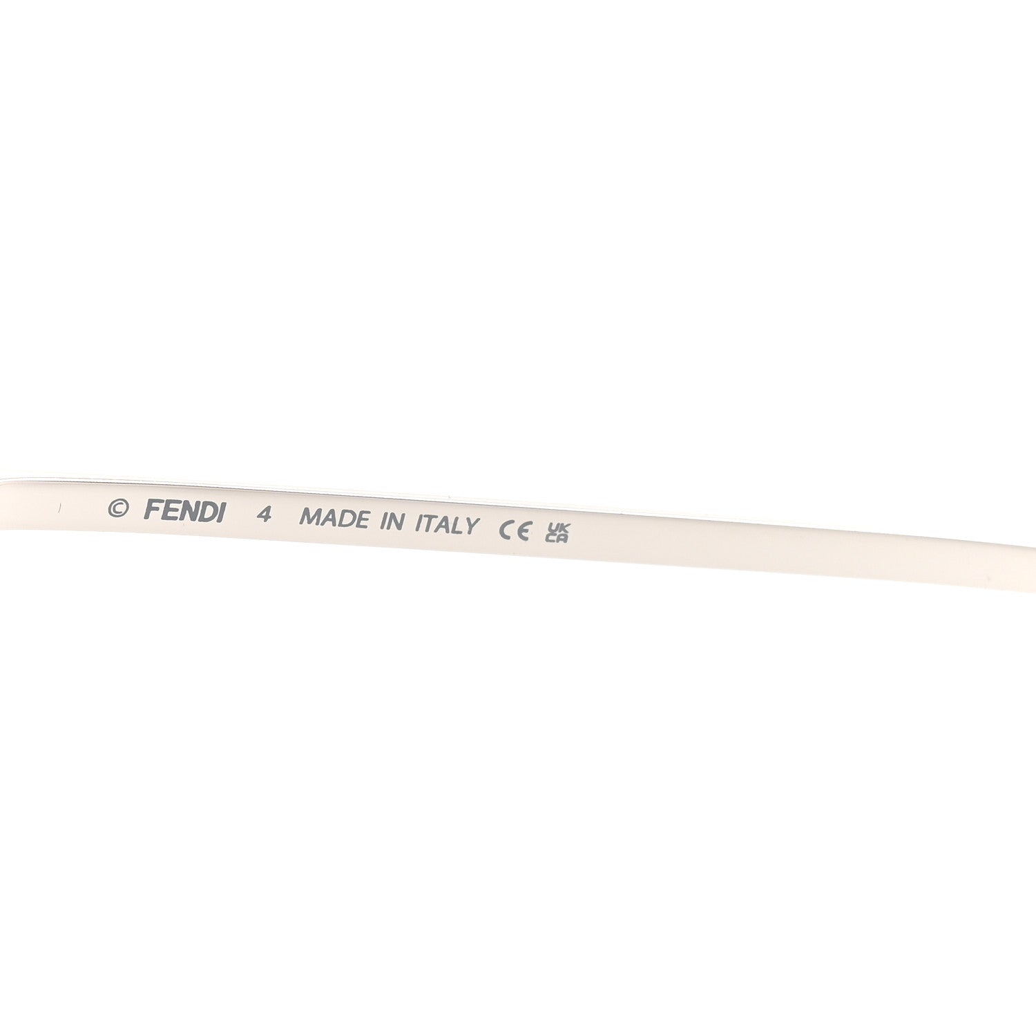 Fendi Aviator Sunglasses — Grey