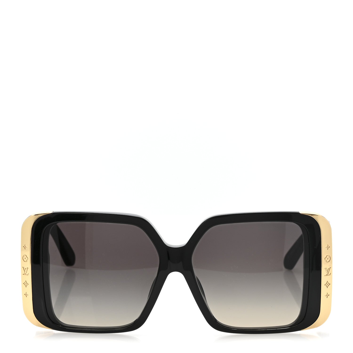 Louis Vuitton Square Sunglasses — Black Z1664W