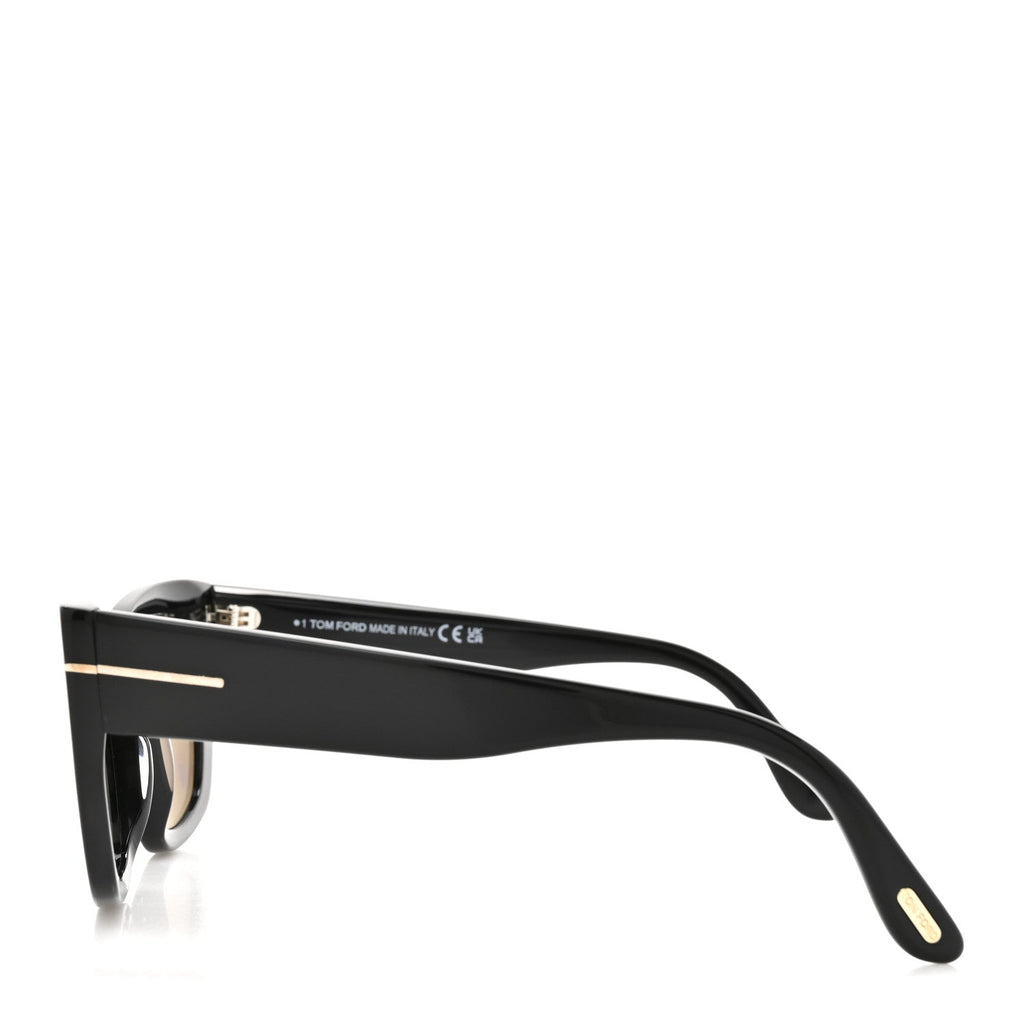 Tom Ford Square Sunglasses — Black TF1190