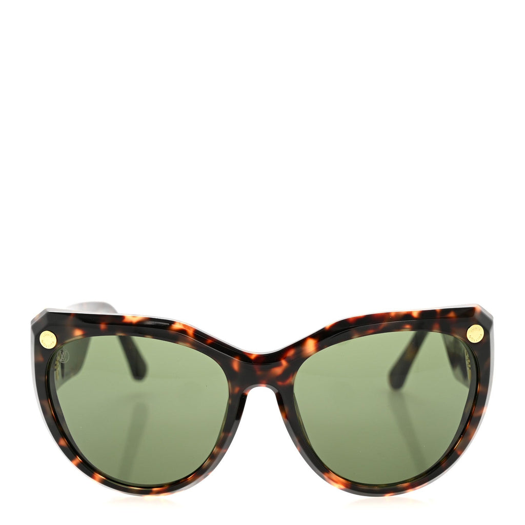 Louis Vuitton Round Sunglasses — Tortoise Z0904W