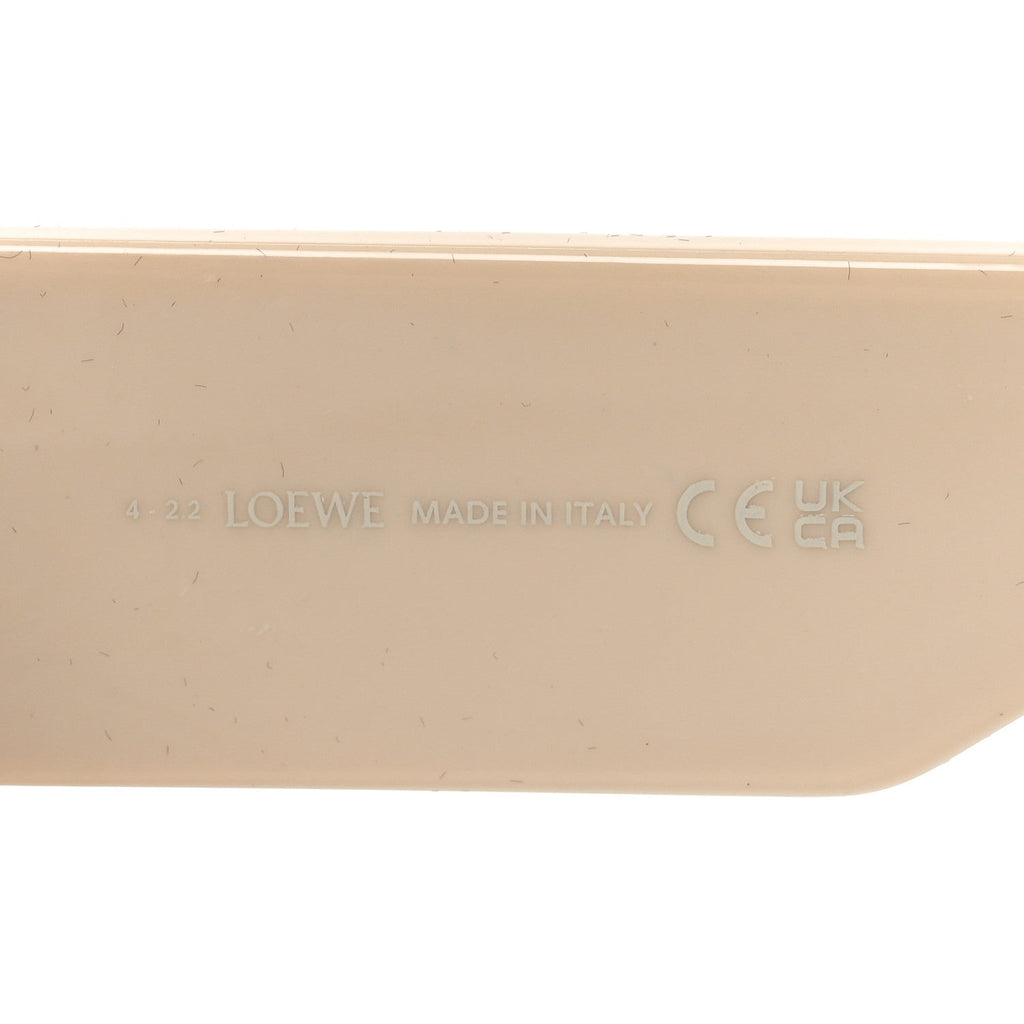 Loewe Mask Sunglasses — Beige