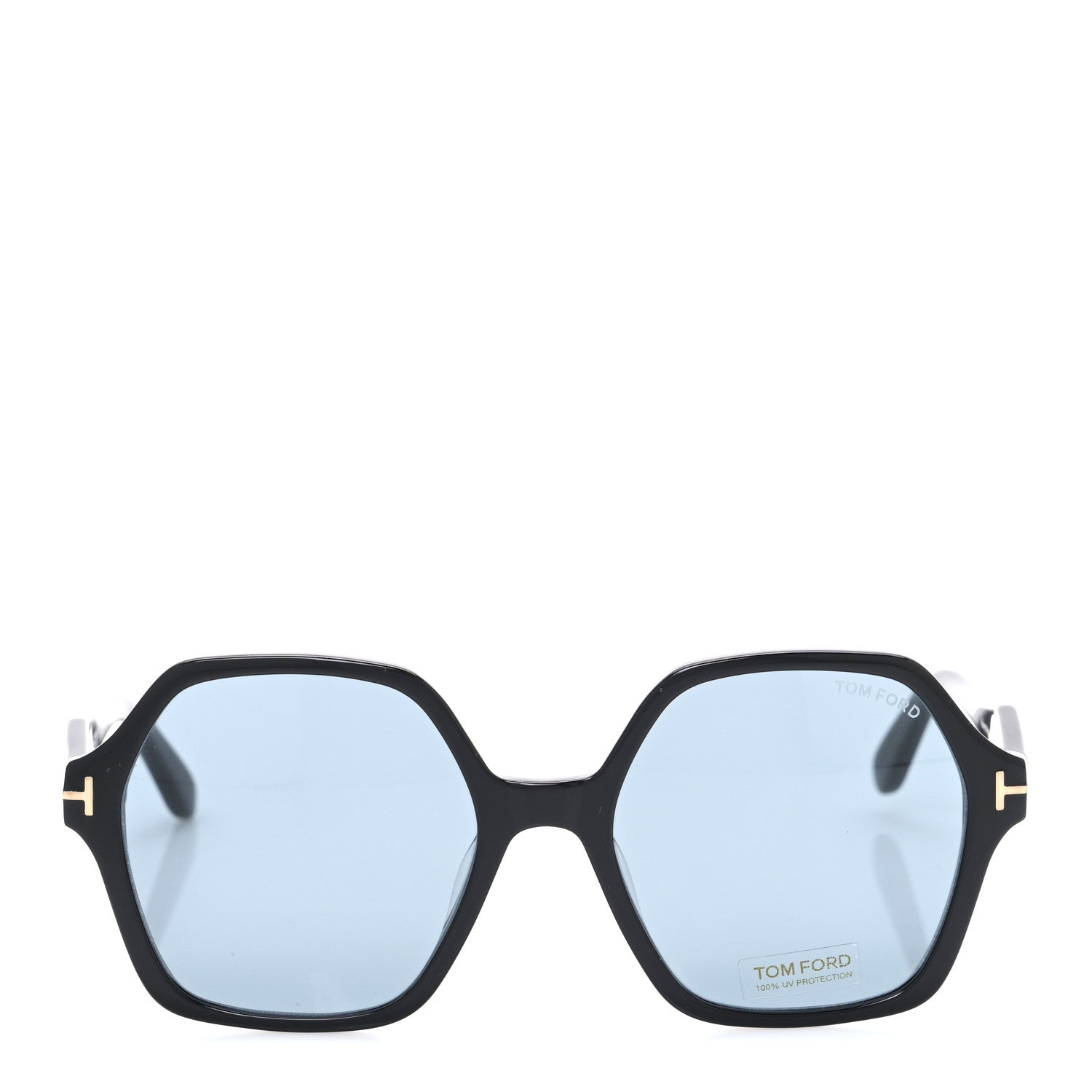 Tom Ford Square Sunglasses — Black TF 1032-F