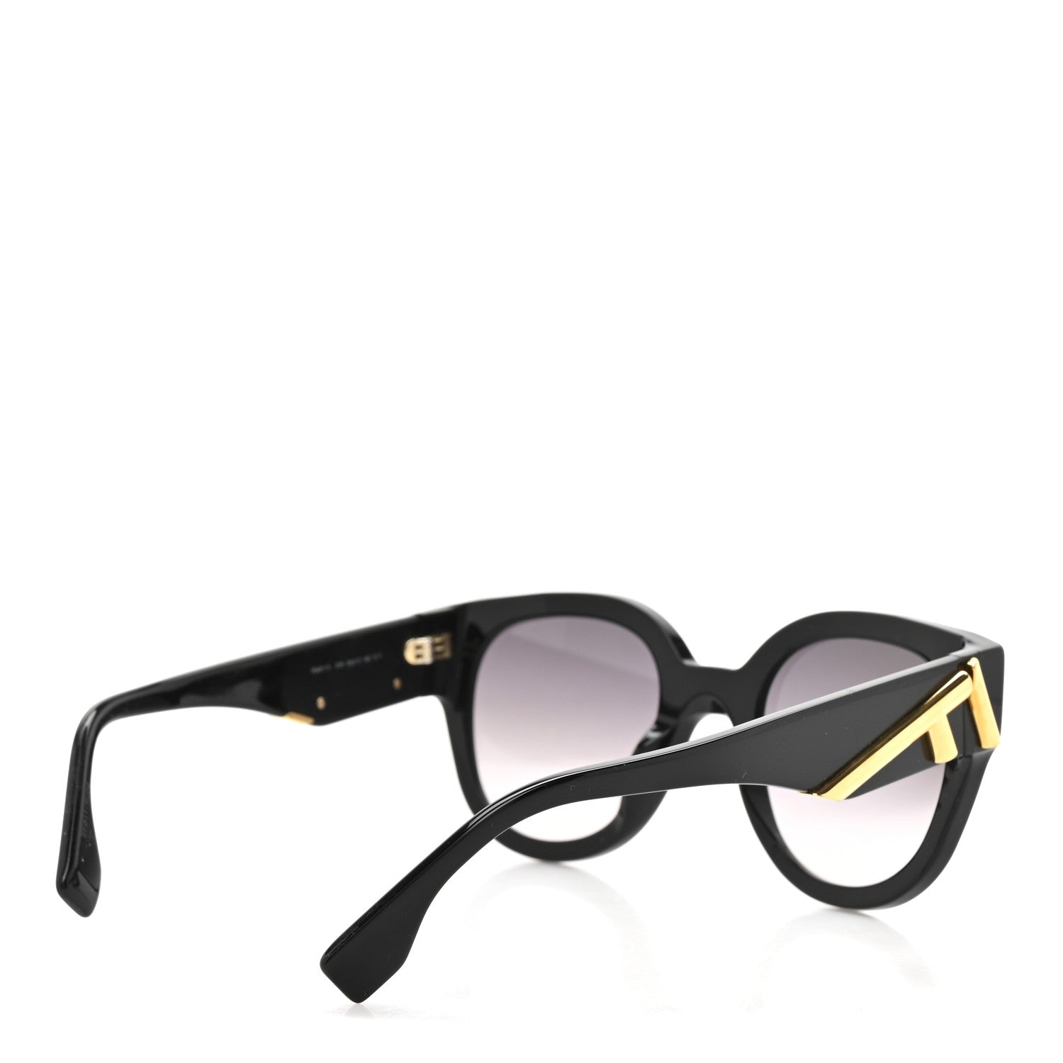 Fendi Cat-Eye Sunglasses — Black