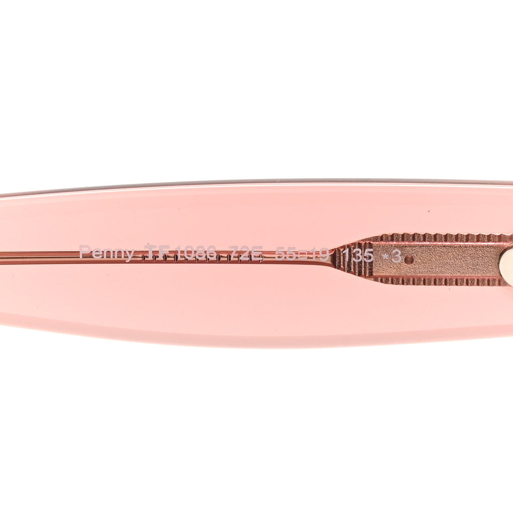 Tom Ford Butterfly Sunglasses — Transparent TF1086