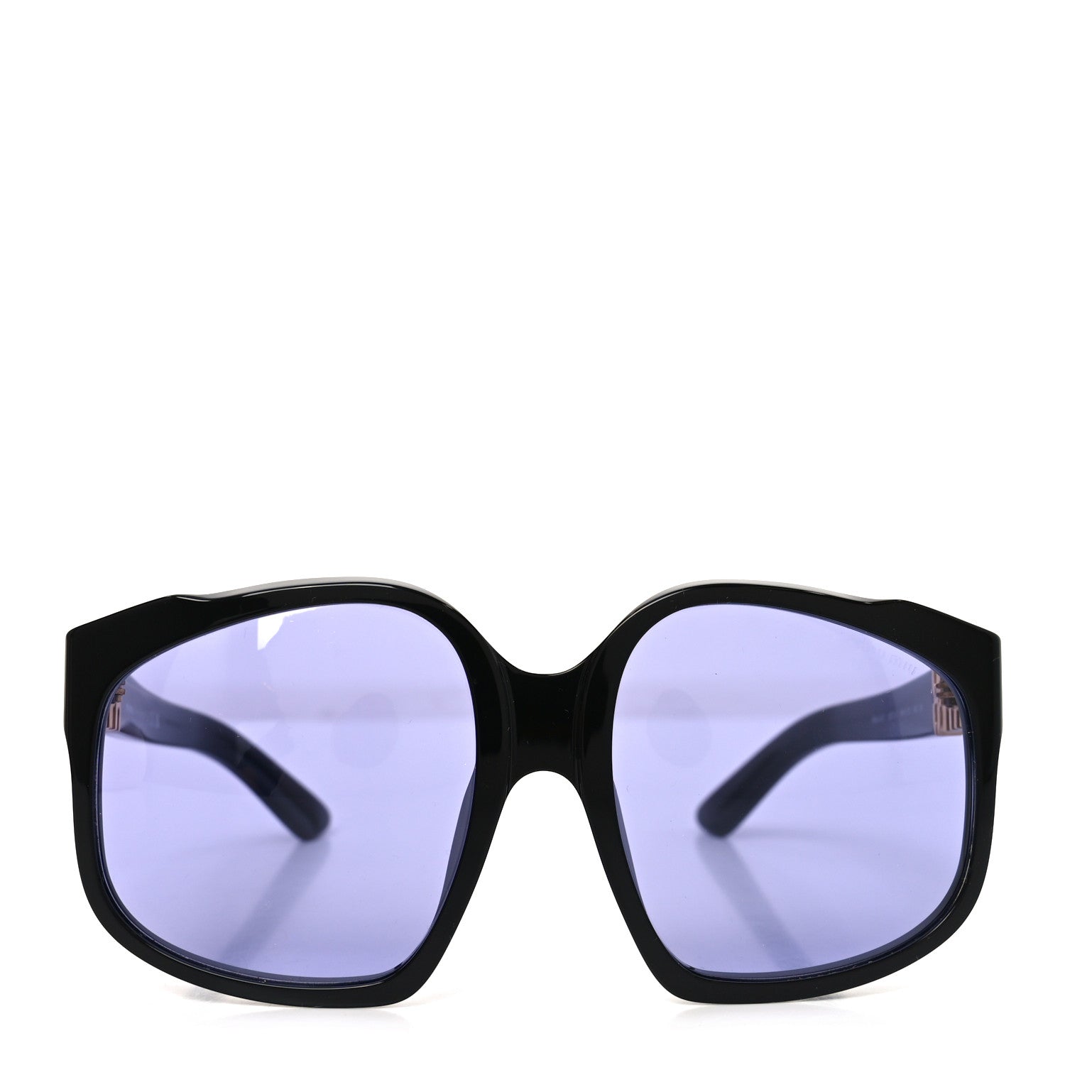 Miu Miu Square Sunglasses — Black