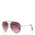 Miu Miu Aviator Sunglasses — Crystal SMU53V