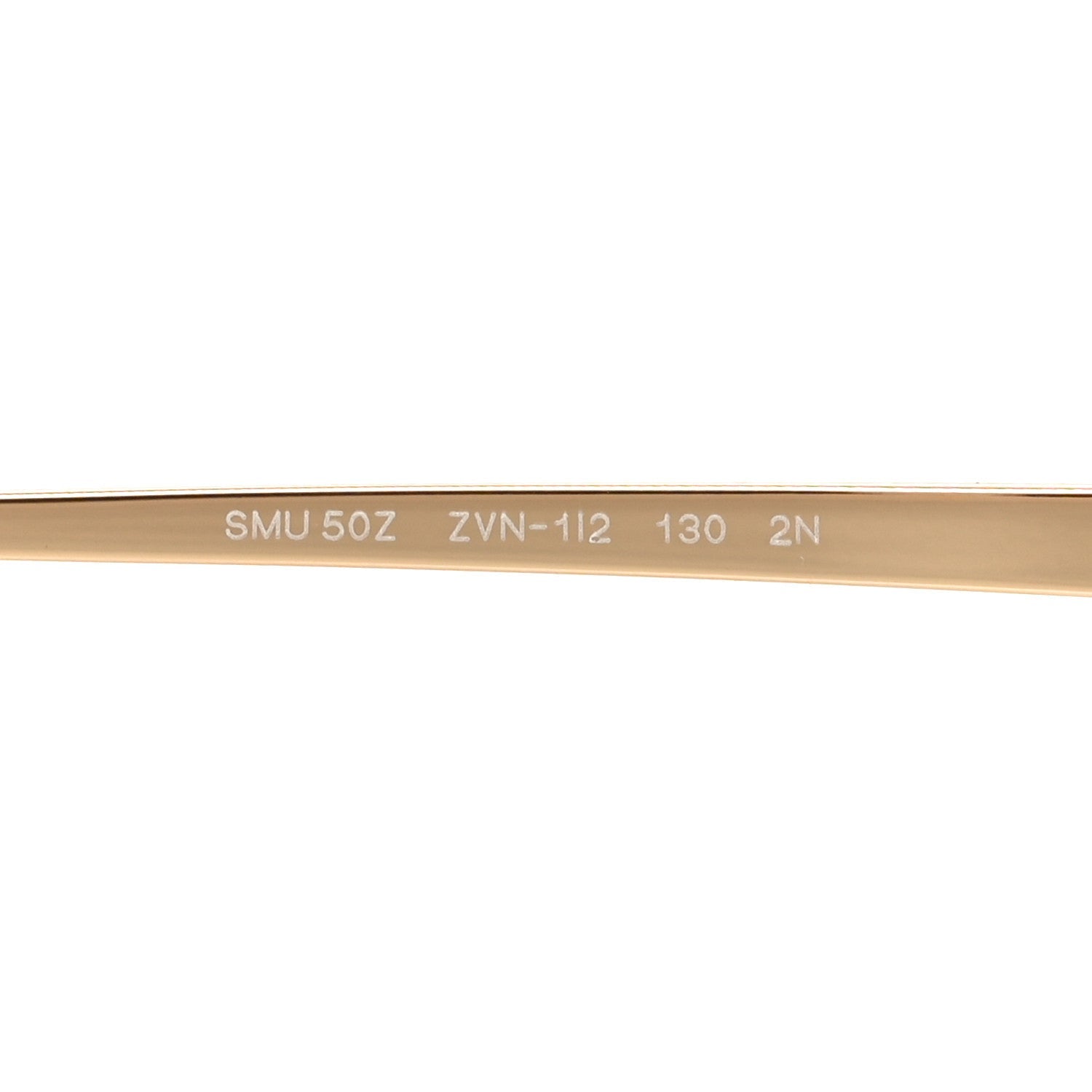 Miu Miu Rectangle Sunglasses — Gold SMU50Z