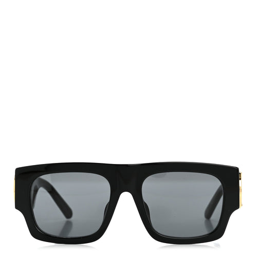 Louis Vuitton Square Sunglasses — Black Z1478E