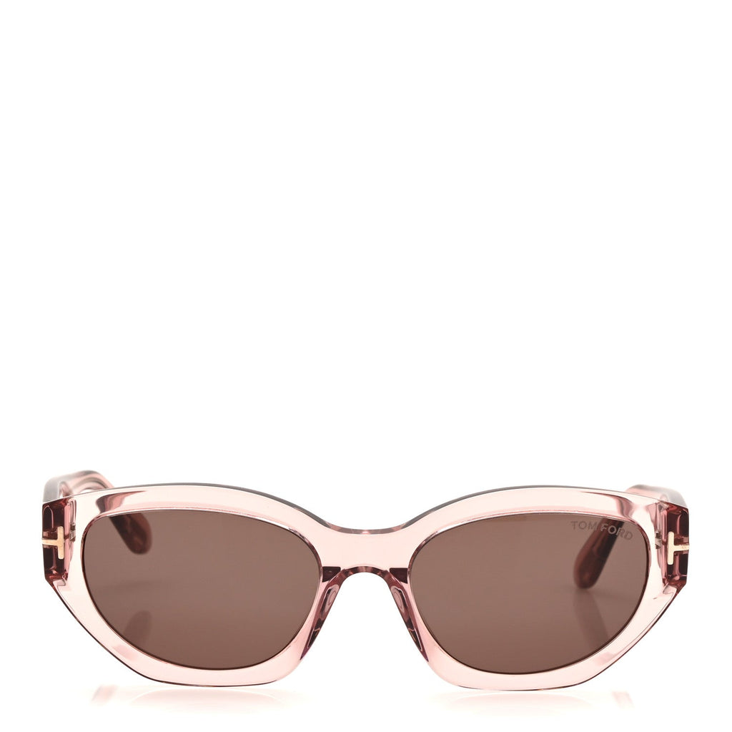 Tom Ford Butterfly Sunglasses — Transparent TF1086