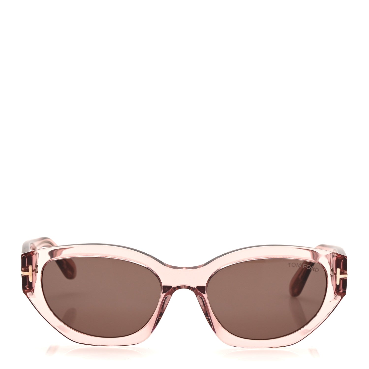 Tom Ford Butterfly Sunglasses — Transparent TF1086