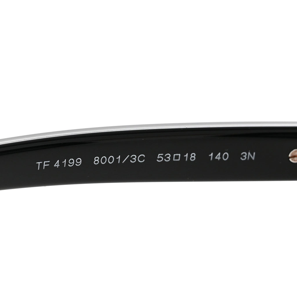 Tom Ford Oval Sunglasses — Black TF4199