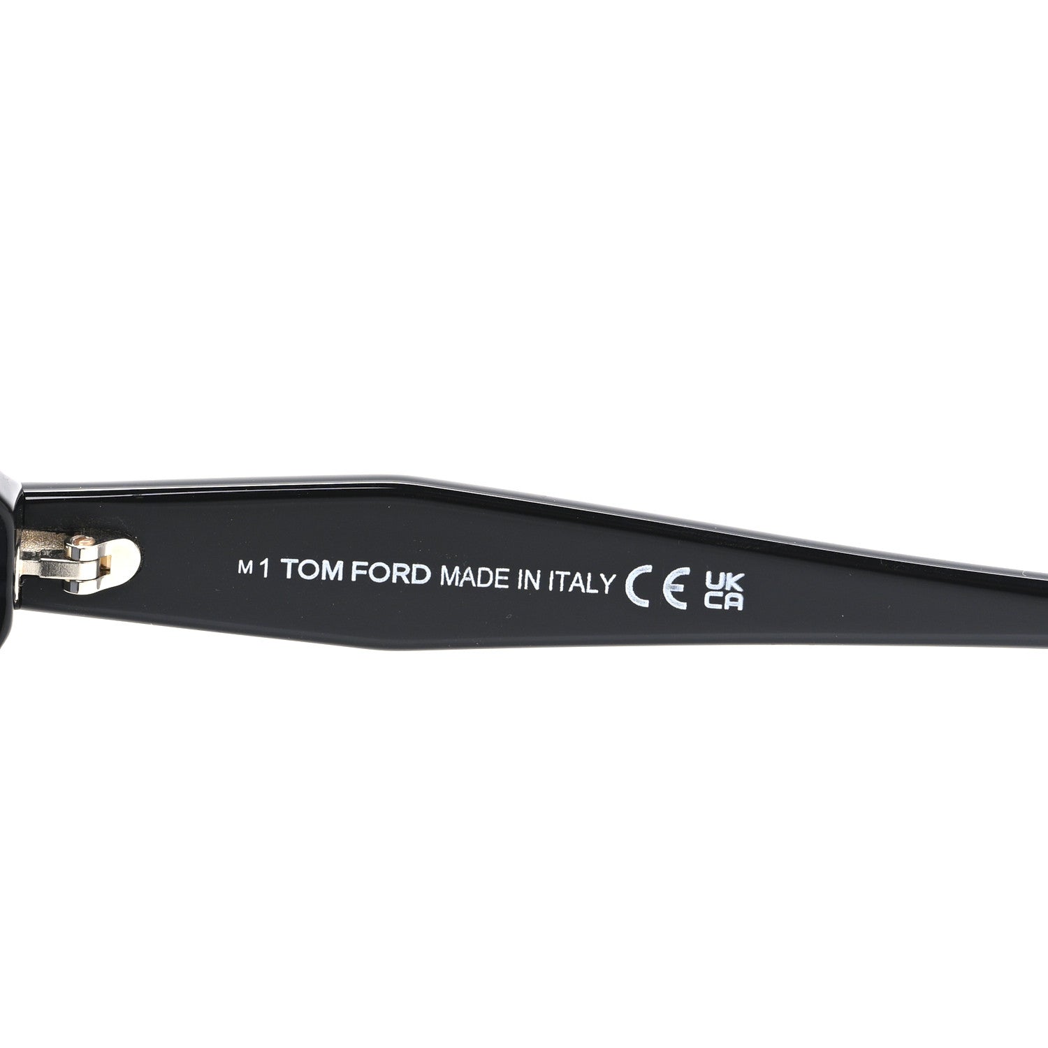 Tom Ford Square Sunglasses — Black TF 1032-F