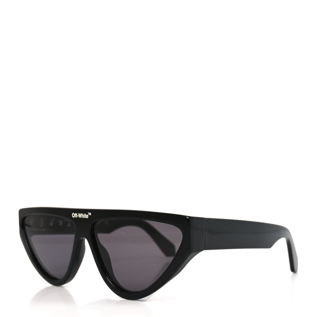 Off-White Cat-Eye Sunglasses — Black