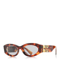 Miu Miu Oval Sunglasses — Havana SMU11W