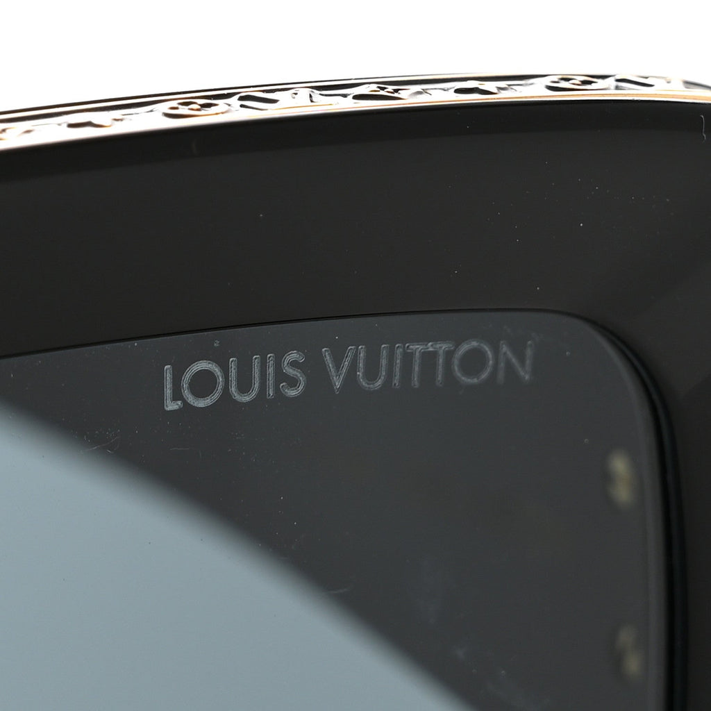 Louis Vuitton Square Sunglasses — Black Z1591W