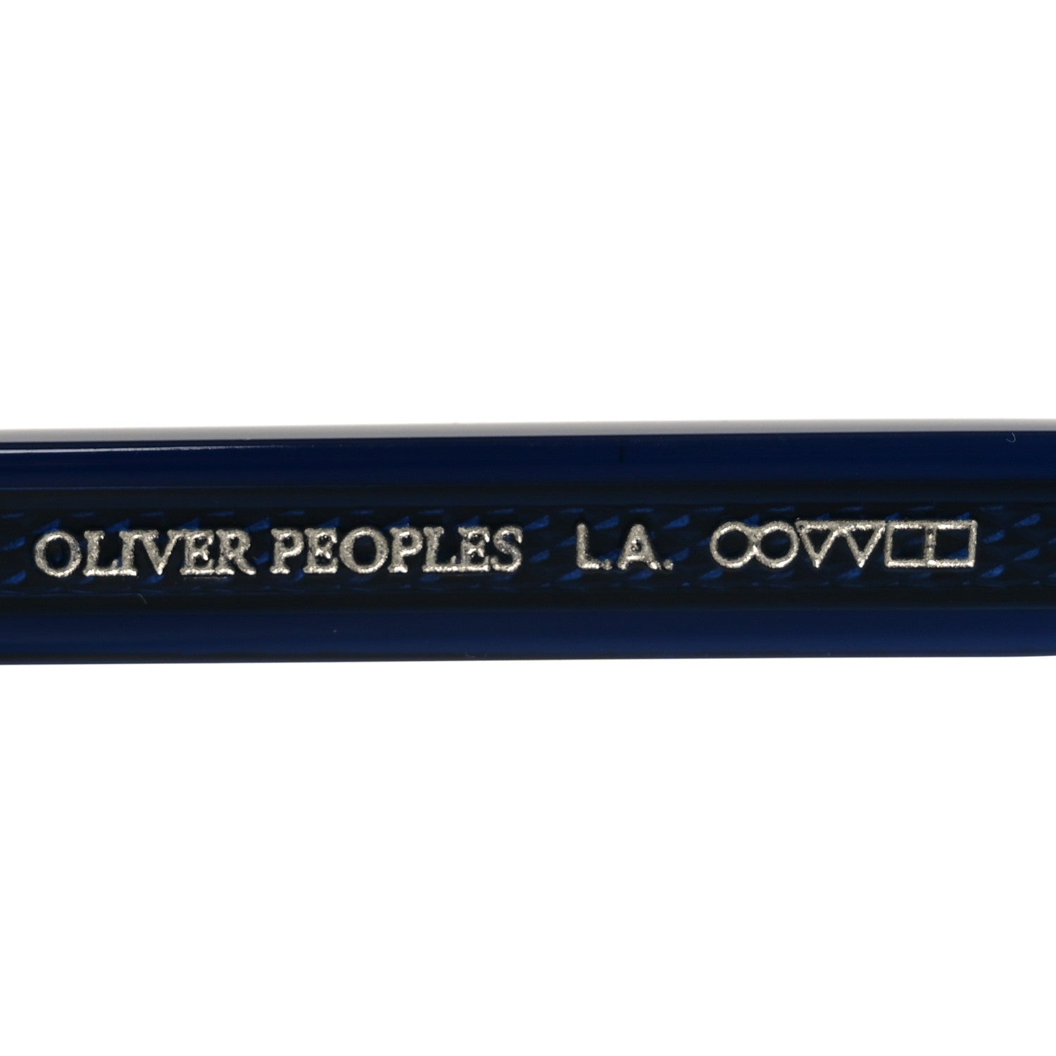 Oliver Peoples Wayfarer Sunglasses — Blue
