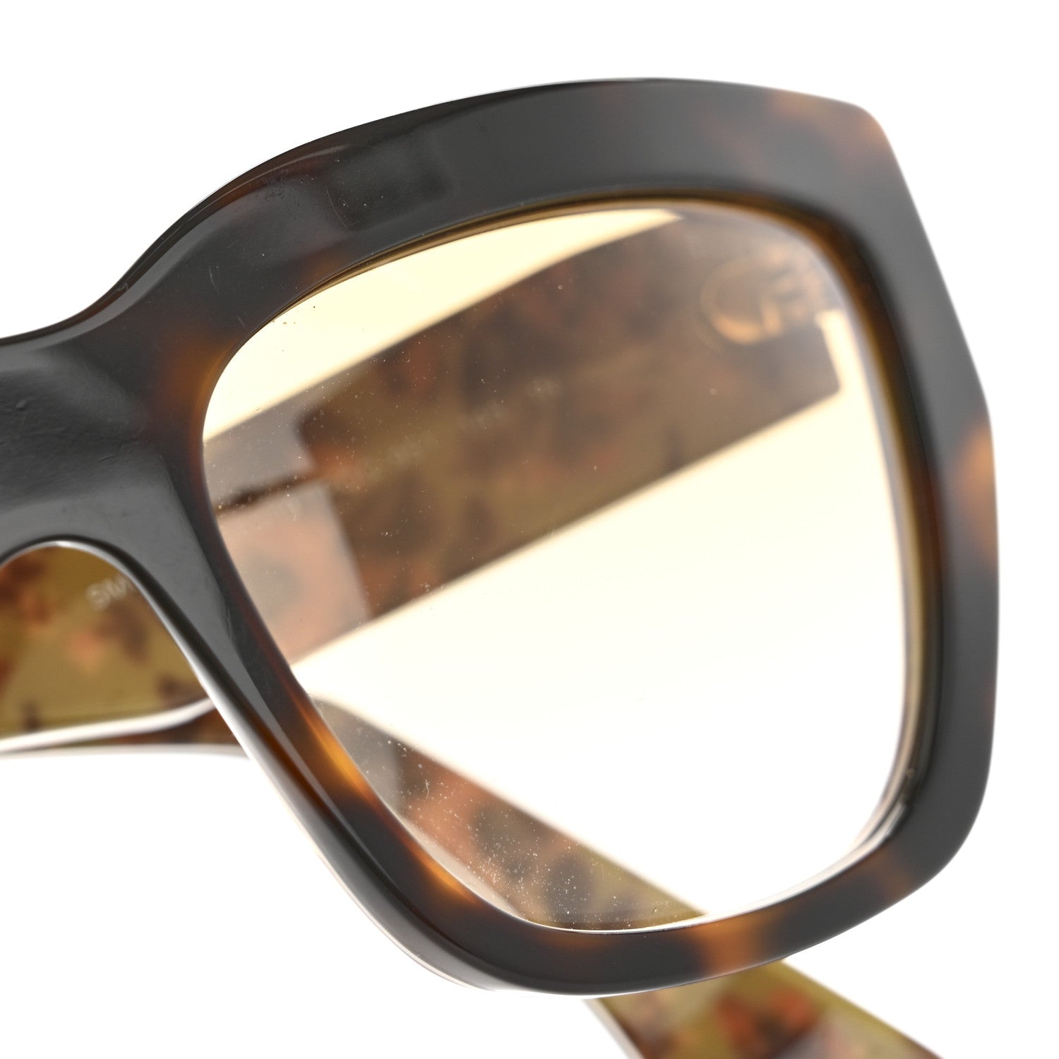Miu Miu Square Sunglasses — Tortoise SMU01P